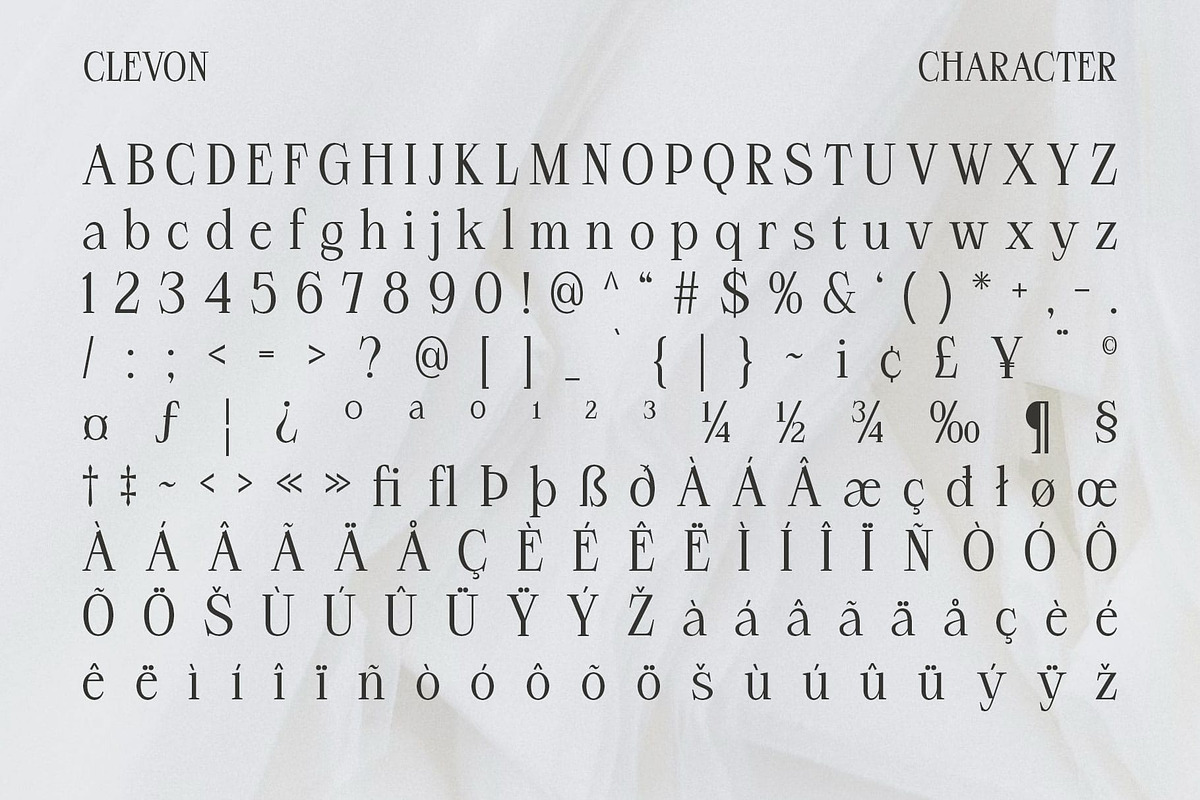 Clevon – Authentic Serif, a Serif Font by Craft Supply Co. (Photo 4 of 8)
