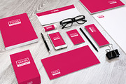 Brand stationery mockup bundle, a Pens & Pencil Mockup by INTERARTIVITY (Thumbnail 2 of 9)