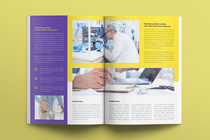 Digital Medical Magazine Template