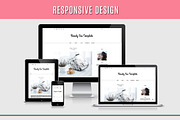 Blogger Template - BEAUTY SEA, a Websites & App Template by Vefio Themes (Thumbnail 2 of 4)