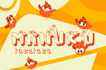MANUKU - Handwritten Playful Font