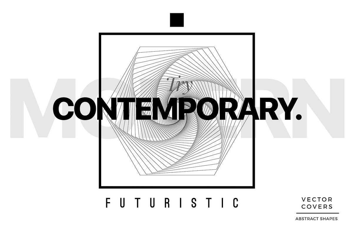 Try Contemporary - Geometric Covers, an Object Graphic by Paperly Studio (Photo 6 of 10)