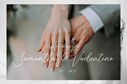 First Love-A Modern Script Font, a Script Font by MJB Letters (Thumbnail 2 of 9)
