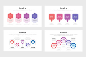 Timeline Infographics Template