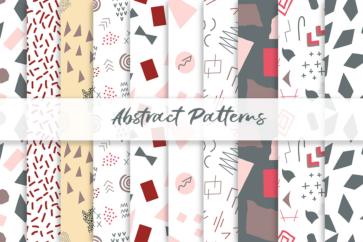Abstract patterns. Big collection, a Pattern Graphic by SketchCliparts (Photo 11 of 12)
