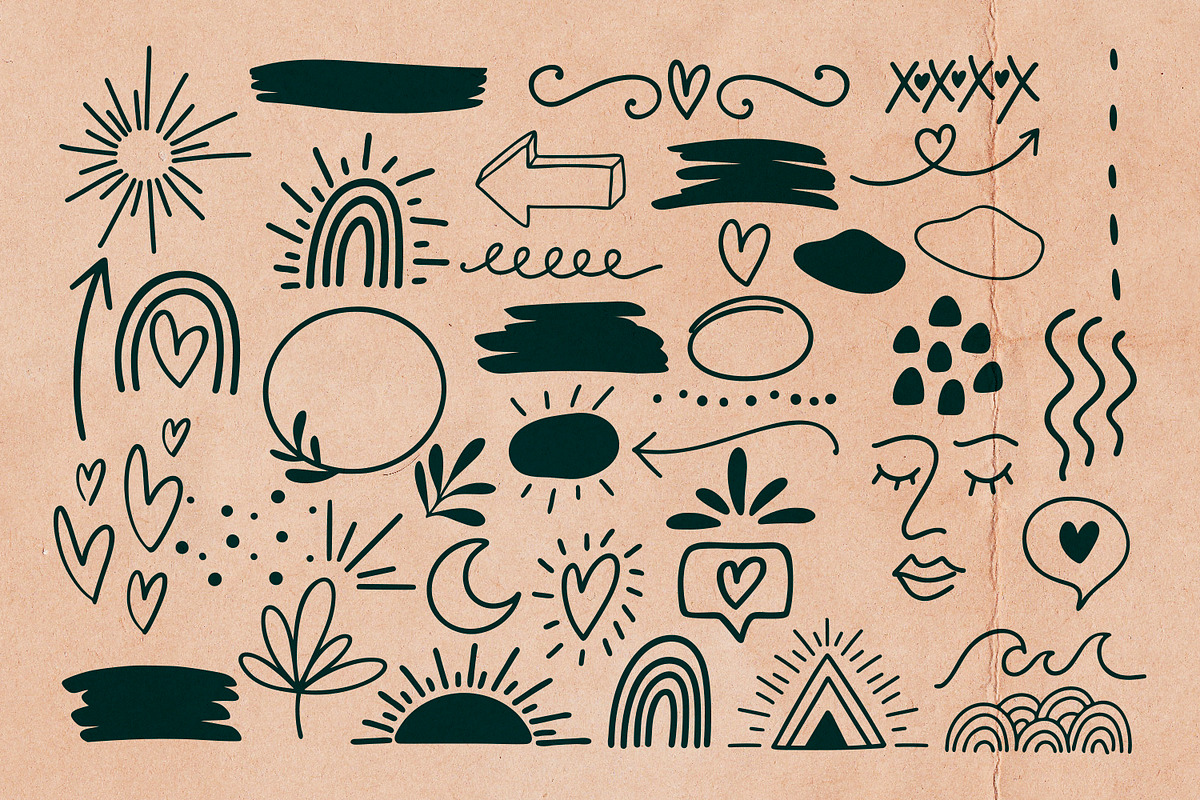 Some Love Font Duo & Doodles, a Script Font by CallMeStasia (Photo 10 of 13)