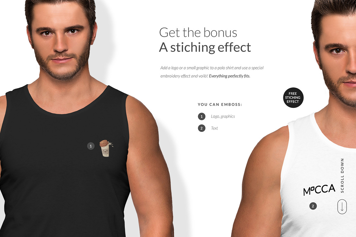 Men Tank Mock-ups Set FREE DEMO, a Books & Magazine Mockup by Apparel_Mockups (Photo 15 of 24)