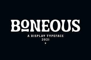 Boneous Font