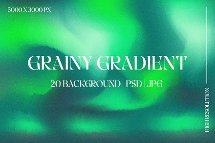 20 Grainy Gradients backgrounds
