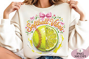 Softball Vibes PNG, an Illustration by Daily.Designs (Thumbnail 3 of 5)