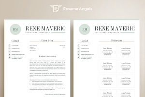 Resume Template 4 Page Mint