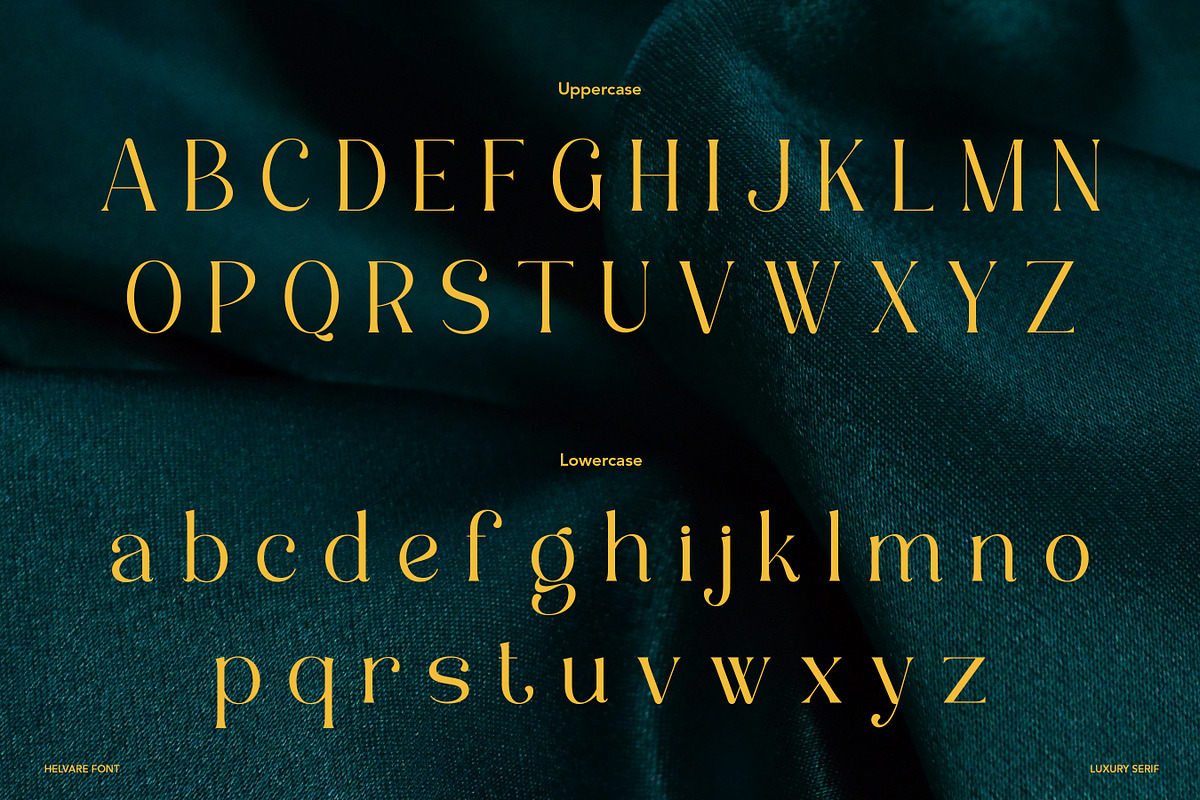 Helvare - Luxury serif Font, a Serif Font by Flawless And Co (Photo 7 of 10)