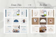 Minimal 9 Grid Instagram Templates, a Social Media Template by Styled Stock Society (Thumbnail 3 of 3)