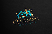 Luxury Cleaning Service Logo Canva, a Branding & Logo Template by Shahjhan (Thumbnail 3 of 3)