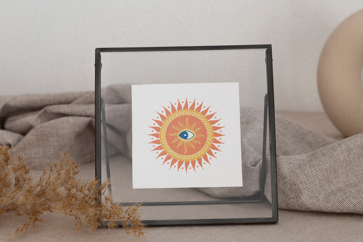 Summer Beach Wall Art Set, a Wallpaper Graphic by Helospace (Photo 8 of 10)