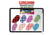 Gingham Procreate Pattern Brushes, a Brush Add-On by Brush Lab (Thumbnail 8 of 8)