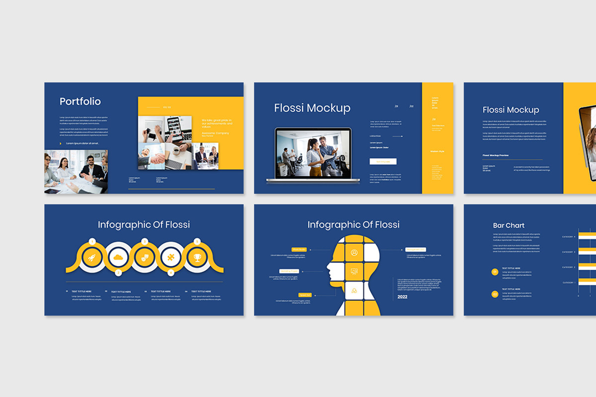 Flossi Busines Presentation Template, a Presentation Template by Analogous Temp (Photo 5 of 5)