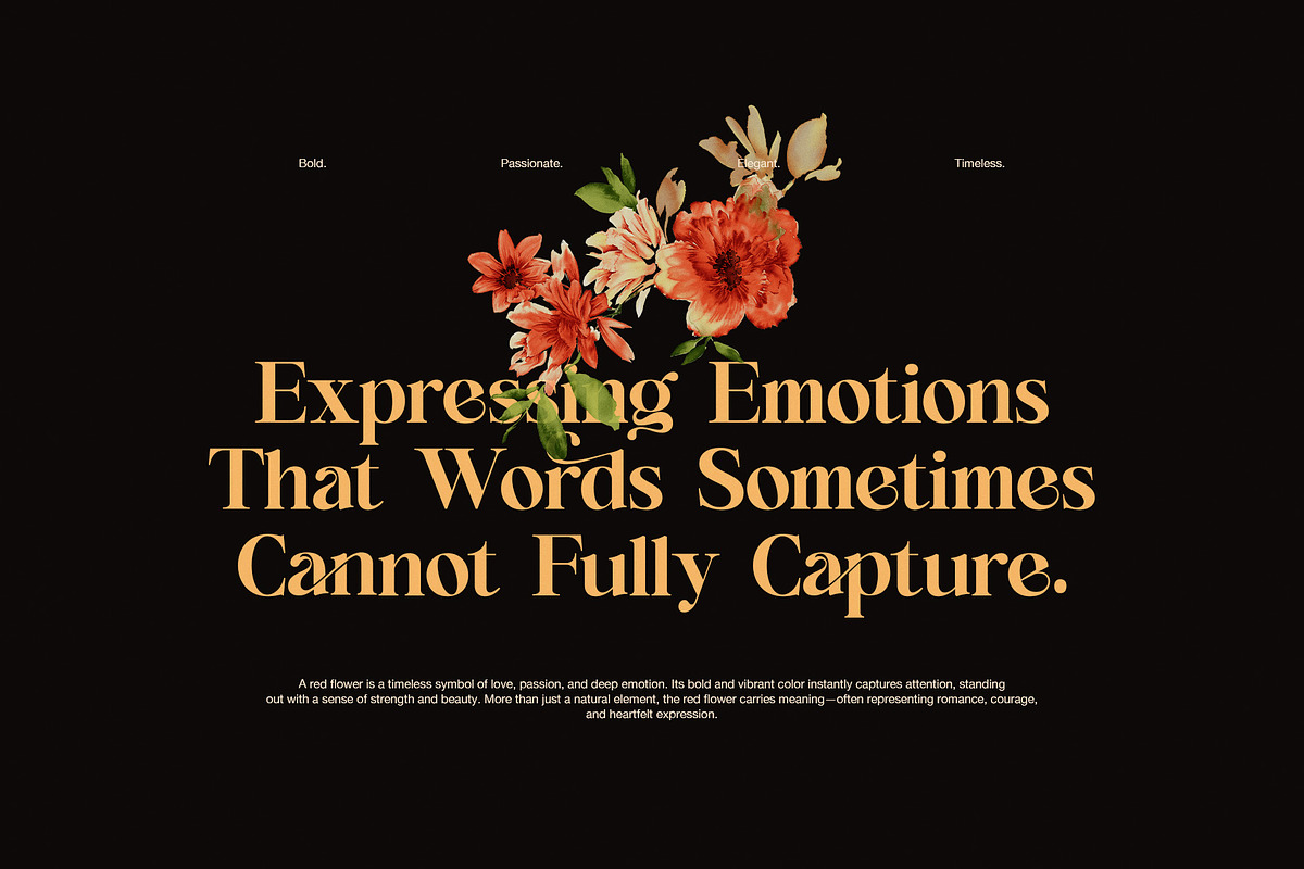 Garment Elegant Serif Font, a Serif Font by Perfectype (Photo 5 of 7)