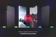 iPhone 8 Mockup Complete Pack Black, an iPhone Mockup by mockuptain (Thumbnail 5 of 10)