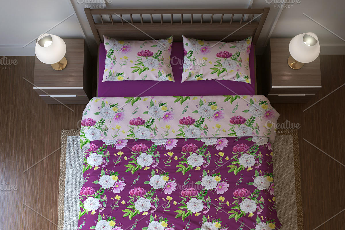 Florals watercolor set, an Illustration by Elegantia (Photo 11 of 11)