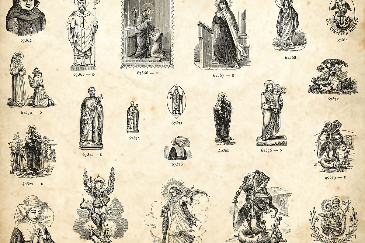 Christian images / vintage engravings preview 5
