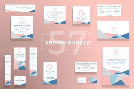 Promo Bundle | Sweets, a Poster Template by Amber Graphics