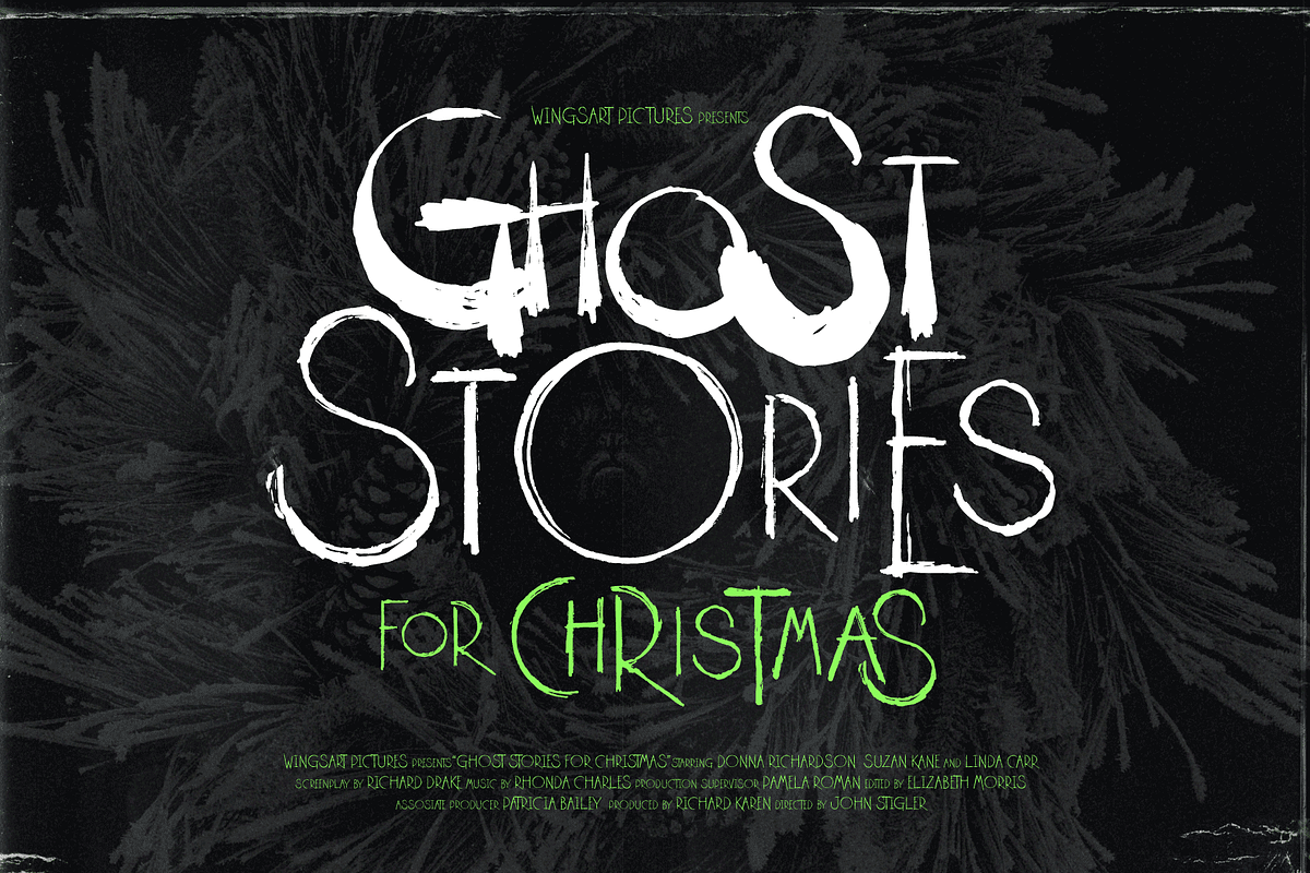 Outright Horror: Halloween Font, a Handwritten Font by Wingsart Studio (Photo 9 of 16)