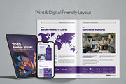 Annual Report Template in Canva, a Brochure Template by Oshin Design (Thumbnail 4 of 6)