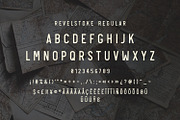 Revelstoke - 5 Font Family, a Sans Serif Font by Greg Nicholls (Thumbnail 6 of 10)
