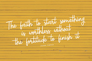 Chamomile Script Font, a Script Font by siscxiu (Thumbnail 4 of 6)