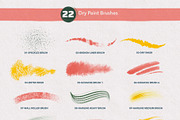 Wet & Dry Procreate Brush Set, a Brush Add-On by Shoutbam (Thumbnail 13 of 15)