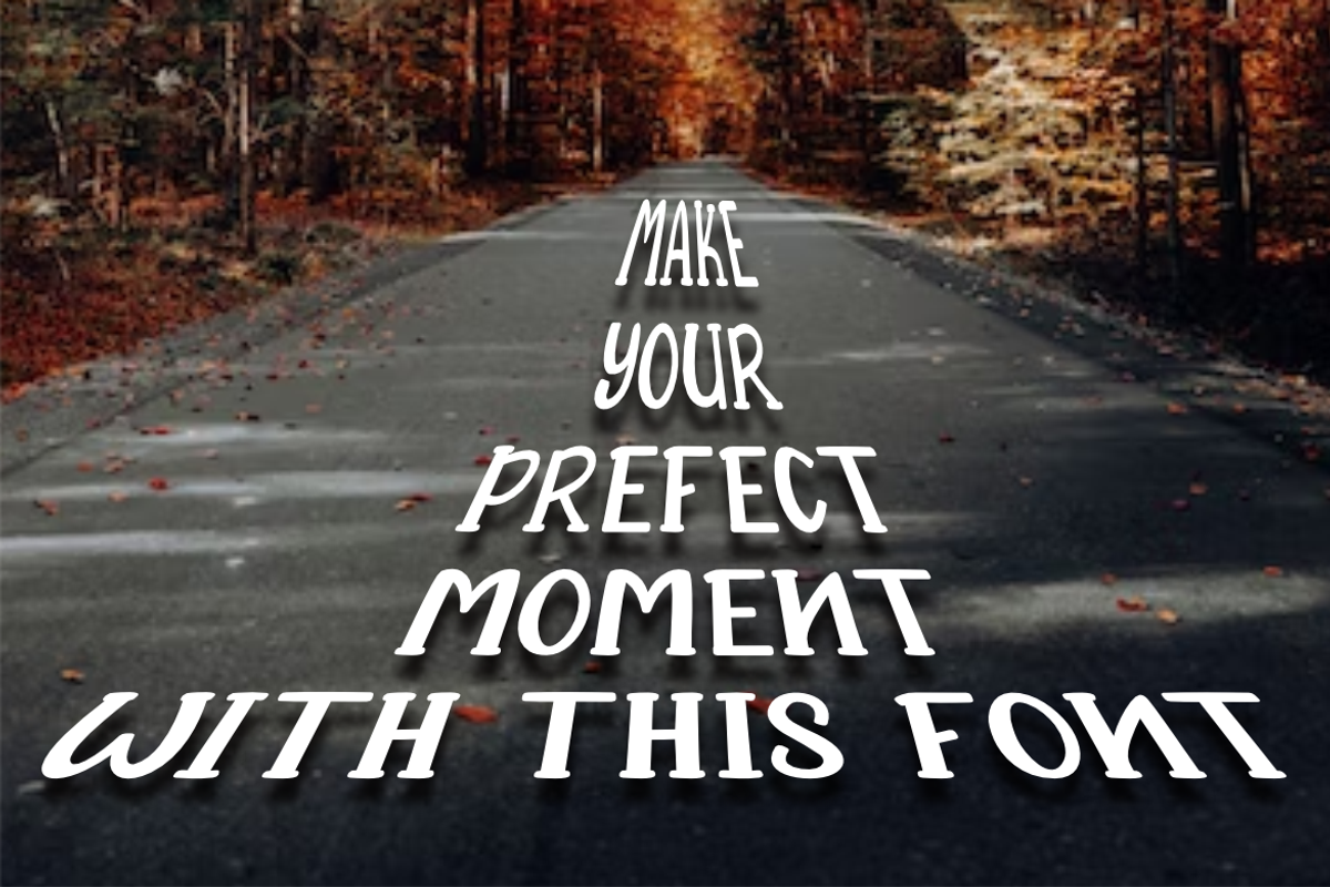 Autumn Orange, a Handwritten Font by QR Design Studio (Photo 8 of 9)