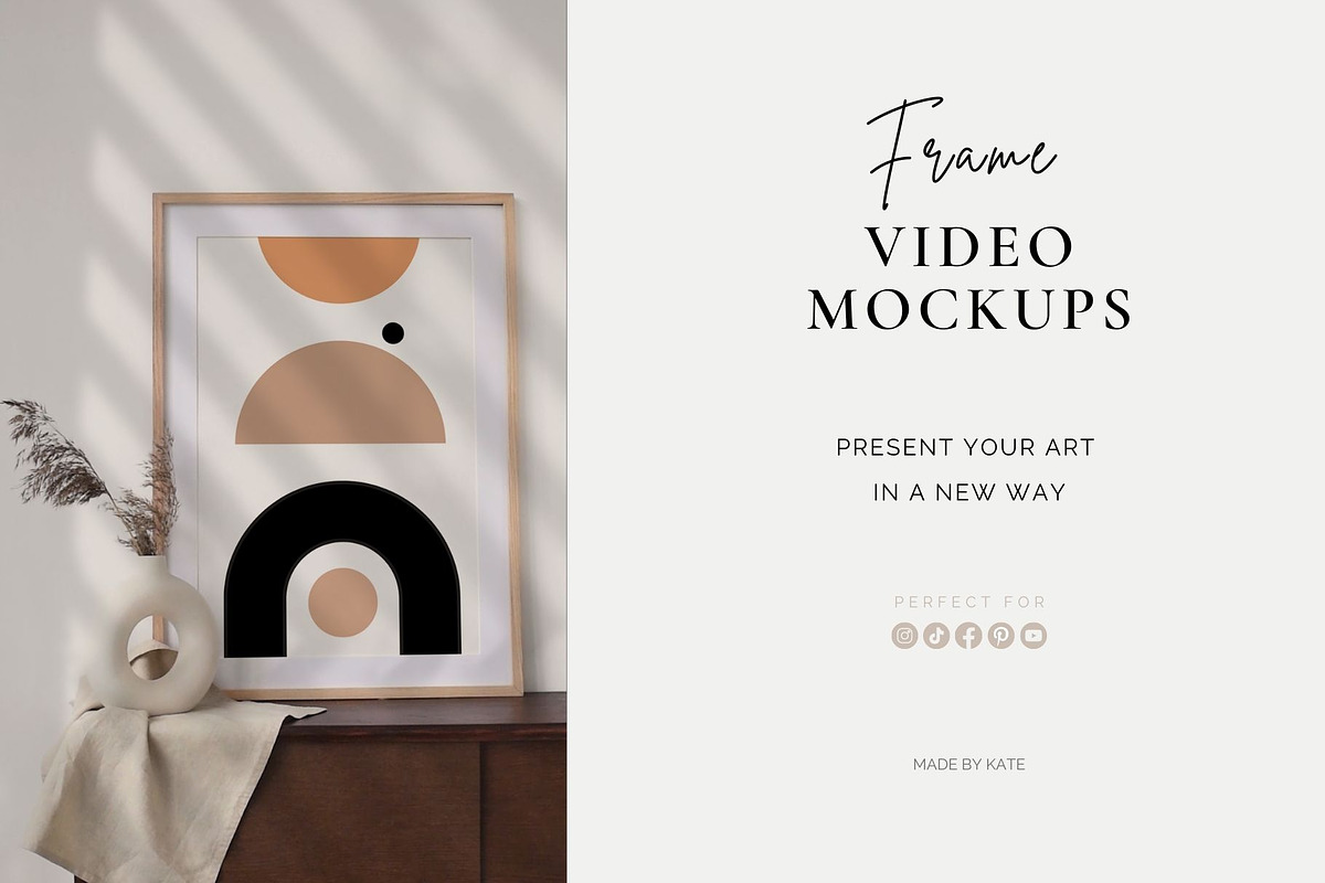 Video Frame Mockups Bundle, a Mockup by Kate Roubin (Photo 21 of 21)