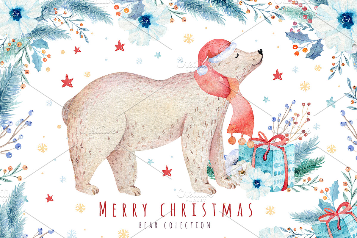 Christmas bundle!, an Animal Illustration by Peace ART (Photo 3 of 6)