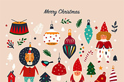BEST CHRISTMAS BUNDLE 16 PRODUCTS, an Animal Illustration by MoleskoStudio (Thumbnail 15 of 56)