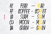 Blabow Nompe Bold Dry Brush Display, a Handwritten Font by Maulana Creative (Thumbnail 4 of 7)