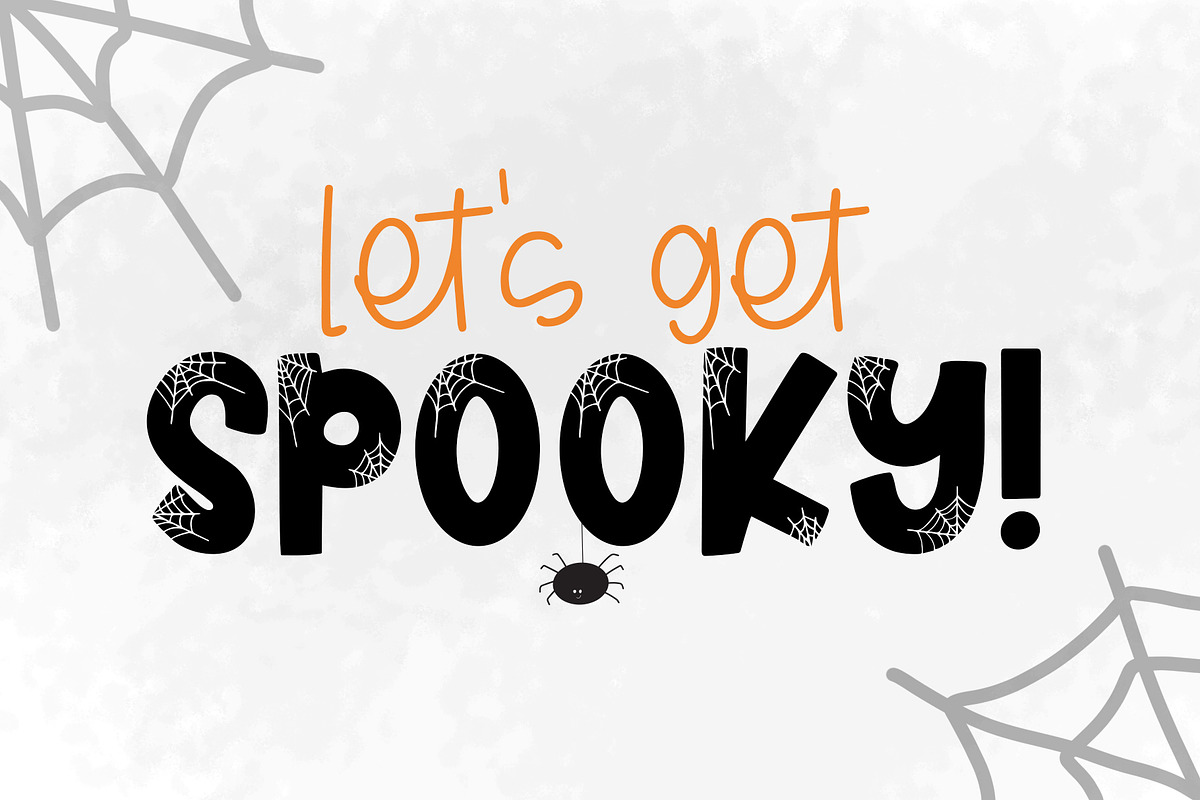 HAUNTED - A Halloween Font, a Font by Dansie Design (Photo 2 of 9)
