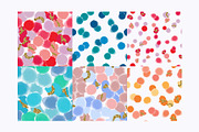 Watercolor vector stains & patterns, a Pattern Graphic by Ibrin's Shop (Thumbnail 6 of 7)