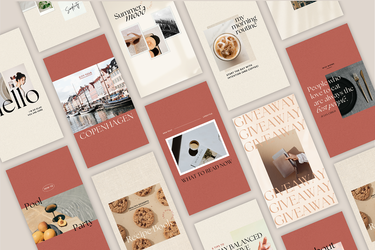 Canva Instagram Kit, a Social Media Template by Rose & Co. (Photo 6 of 9)