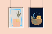 Lush modern tropical illustration, a Decorative Illustration by Dawnside Graphic (Thumbnail 6 of 11)