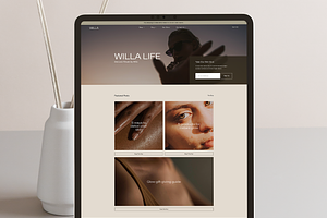 Willa: Squarespace 7.1 Template