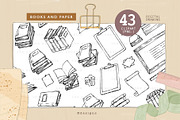 Doodle Drawing Books Paper, an Illustration by NDesigns (Thumbnail 3 of 3)