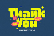 Cloudy Bumpy, a Sans Serif Font by Ardyanatypes (Thumbnail 9 of 9)