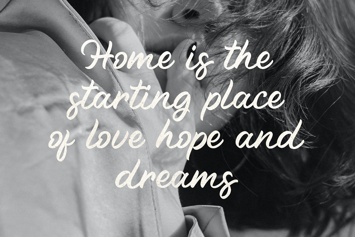 Bright Diamond - Handwritten Font, a Script Font by zeenesia (Photo 12 of 16)