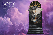 Galaxy collage creator, an Object Graphic by Chikovnaya (Thumbnail 6 of 21)