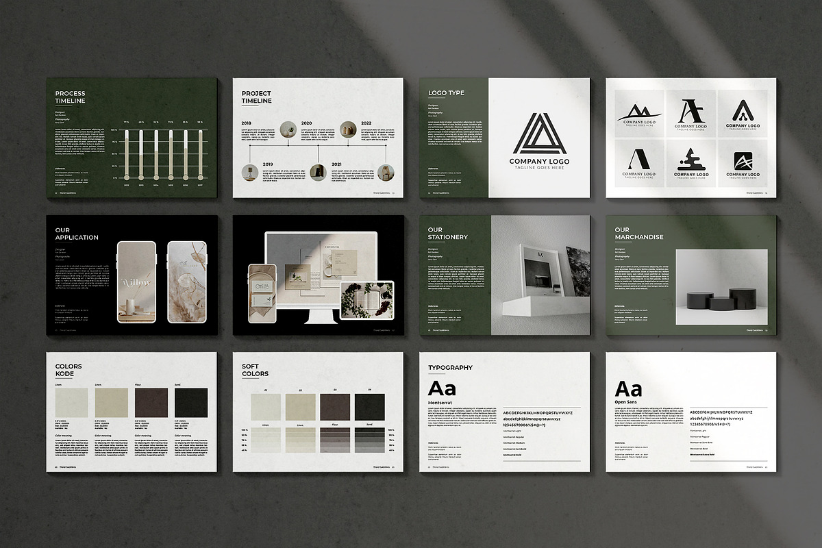 Brand Guidelines, a Brochure Template by Analogi Studio (Photo 19 of 20)