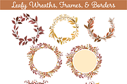 Fall Foliage - Autumn Greenery, an Illustration by Kelly Jane Creative (Thumbnail 4 of 5)