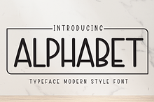 Alphabet | Script Font