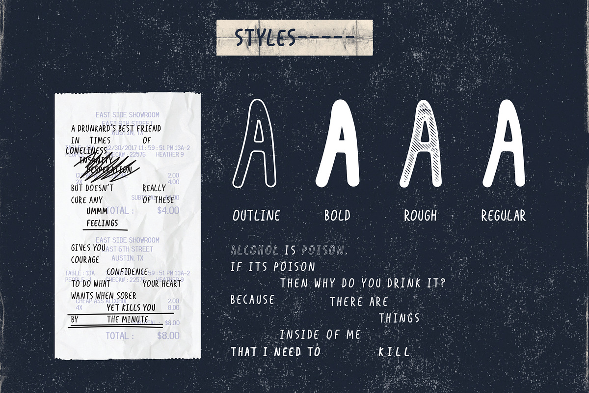 Your Deep Rest - Handwritten Font preview 4