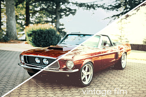 Vintage Look Photoshop Actions Pack